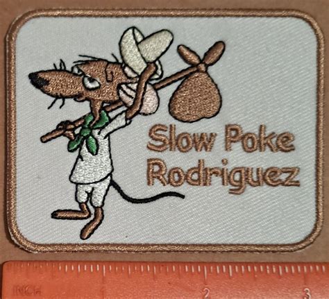 Slowpoke rodriguez patch  Main Tag Speedy Gonzales T-Shirt
